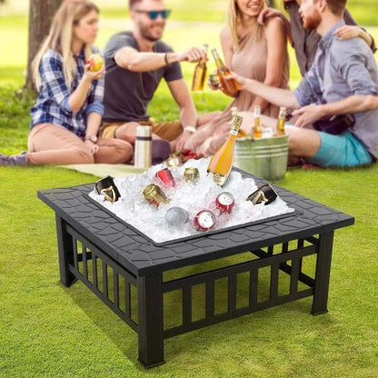 Multifunctional Fire Pit Table