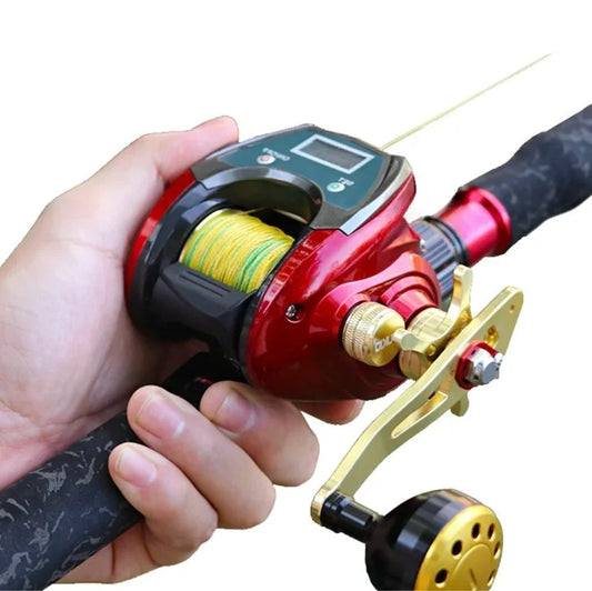 Electric Line Count Fishing Wheel