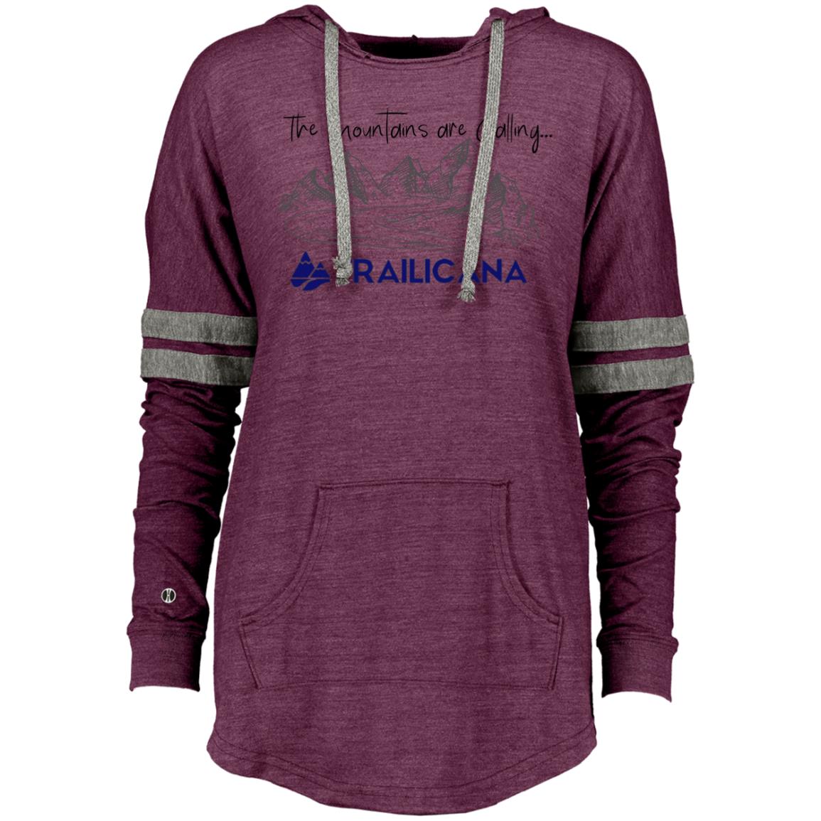 Ladies "Mountains are calling" Hoodie Pull Over
